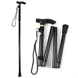 T-handle telescopic walking stick