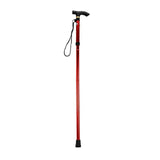 T-handle telescopic walking stick