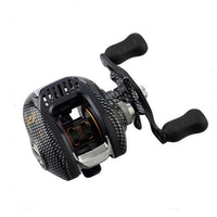 6.3:1 Baitcast Reel 13 Bearing Large Line Capacity Lightweight Left-handed Right-handed Bait Casting Fishing Wheel