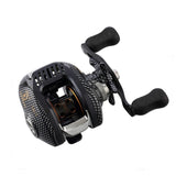 6.3:1 Baitcast Reel 13 Bearing Large Line Capacity Lightweight Left-handed Right-handed Bait Casting Fishing Wheel