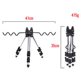 Adjustable tripod retractable carp fishing Rod stand holder