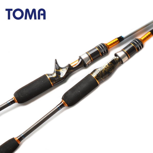 TOMA Sea Fishing Jigging 1.8m 1.98m 2.1m 2 section MH 50-180g