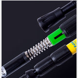 Pioneer Trekking Ski Pole Walking Stick Adjustable Hiking Alpenstock Shock Aluminum Climbing Camping Adjustable Telescopic Cane