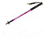 Pioneer Trekking Ski Pole Walking Stick Adjustable Hiking Alpenstock Shock Aluminum Climbing Camping Adjustable Telescopic Cane