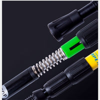 Pioneer Trekking Ski Pole Walking Stick Adjustable Hiking Alpenstock Shock Aluminum Climbing Camping Adjustable Telescopic Cane