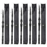 DONQL 1.8m-3.0m telescopic fishing rod made from carbon fiber