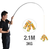 DONQL 1.8m-3.0m telescopic fishing rod made from carbon fiber