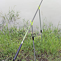 Fishing rod pole rack holder