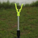 Fishing rod pole rack holder