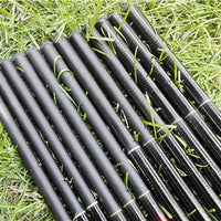Ultra Light telescopic fshing pole stream made from carbon fiber