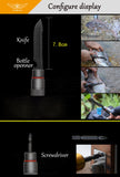 ALMIGHTY EAGLE Outdoor defense Tactical stick Alpenstock Hiking Camping equipment