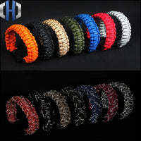 24.5cm Bracelet from reflective paracord