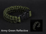 24.5cm Bracelet from reflective paracord