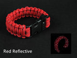 24.5cm Bracelet from reflective paracord