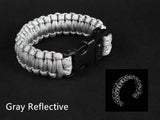 24.5cm Bracelet from reflective paracord