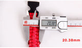 24.5cm Bracelet from reflective paracord