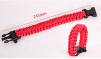 24.5cm Bracelet from reflective paracord