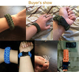 24.5cm Bracelet from reflective paracord