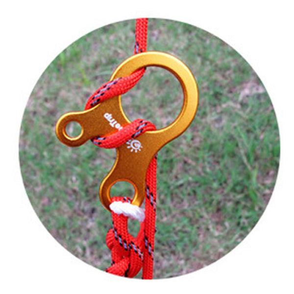 Quick tool adjustment buckle for tent