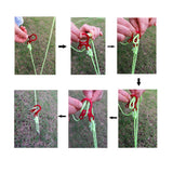 Quick tool adjustment buckle for tent