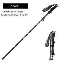 EVA handle 4-section folding walking sticks canes