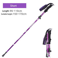 EVA handle 4-section folding walking sticks canes