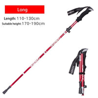 EVA handle 4-section folding walking sticks canes