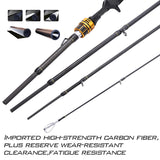 Sougayilang cobra ultra light casting fishing rods with carbon fiber