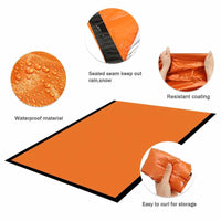 Portable waterproof emergency sleeping bag