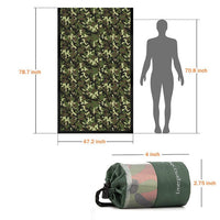 Waterproof lightweight thermal emergency sleeping bag