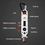 Repair tools in mini keychain