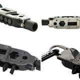 Repair tools in mini keychain