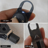 Repair tools in mini keychain