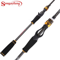 Sougayilang cobra ultra light casting fishing rods with carbon fiber