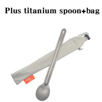 TiTo titanium long handle spoon / spork