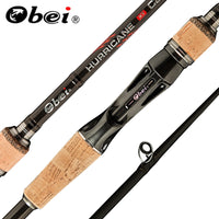 Obei HURRICANE 3 section baitcasting fishing rod