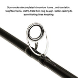 Obei HURRICANE 3 section baitcasting fishing rod