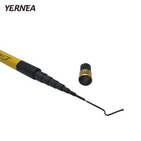 Yernea carbon light and telescopic fishing rod