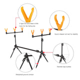 Lixada adjustable fishing rod stand