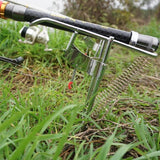 Automatic double spring angle fishing tackle bracket