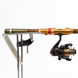 Automatic double spring angle fishing tackle bracket