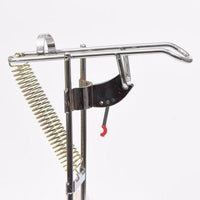 Automatic double spring angle fishing tackle bracket