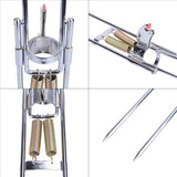 Automatic double spring angle fishing tackle bracket