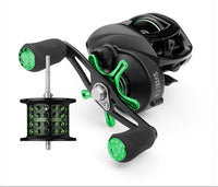 LINNHUE Baitcasting Reel BS2000 8.1:1High Speed Fishing Reel 8KG Max Drag