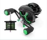 LINNHUE Baitcasting Reel BS2000 8.1:1High Speed Fishing Reel 8KG Max Drag