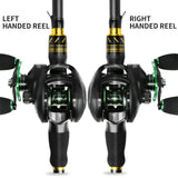 LINNHUE Baitcasting Reel BS2000 8.1:1High Speed Fishing Reel 8KG Max Drag