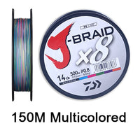 Daiwa Original 8 braided PE fishing line length 150M 300M Japan