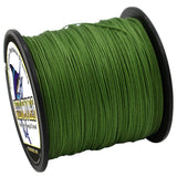 Hercules Braided fishing line for saltwater fishing 8 strands army green 100% PE