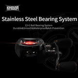 Kingdom SPEED SHOT MICRO Baitcasting ultralight reel double spool gear ratio 6.5:1