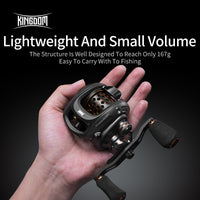 Kingdom SPEED SHOT MICRO Baitcasting ultralight reel double spool gear ratio 6.5:1